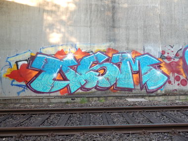 Graffiti Wall - Photo by HavanaClub - usm, fsv, mainz