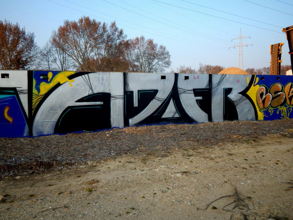 Graffiti Bombing - Photo by HavanaClub - ader, mainz