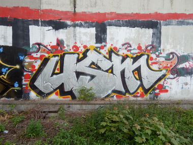 Graffiti Wall - Photo by HavanaClub - usm, fsv, mainz