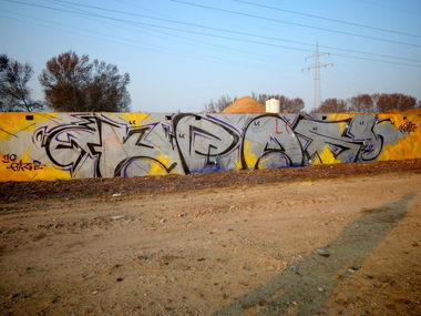 Graffiti Bombing - Photo by HavanaClub - kras, mainz