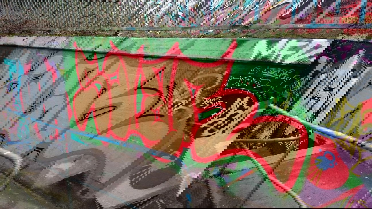 Graffiti Wall - Photo by HavanaClub - solar, usm, mainz