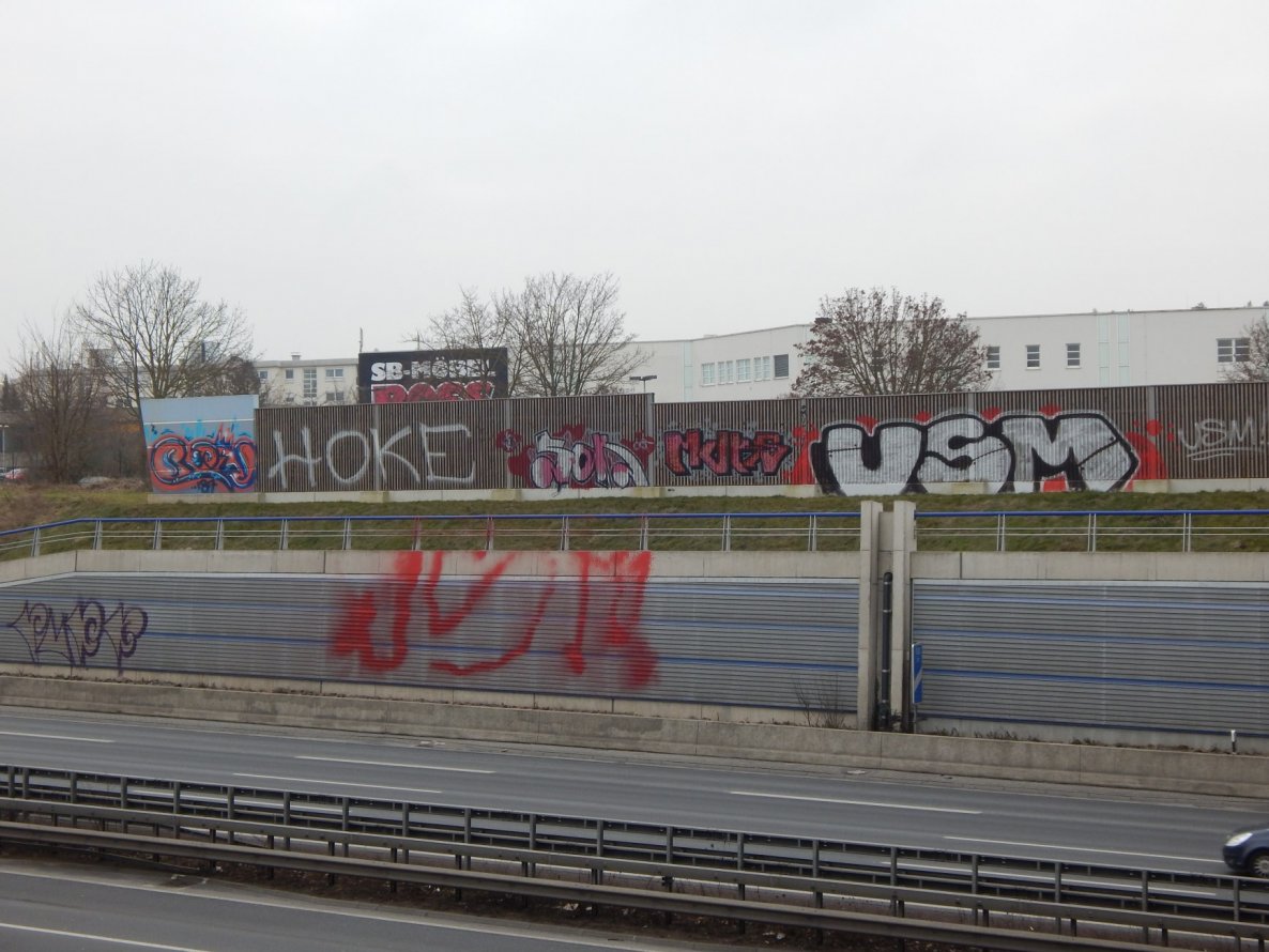 Graffiti Wall - Photo by HavanaClub - usm, hoke, rodeo