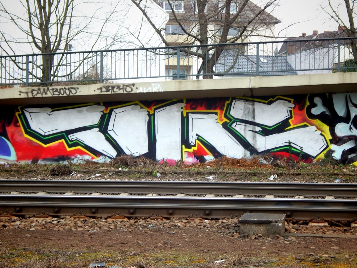 Graffiti Bombing - Photo by HavanaClub - time, mainz