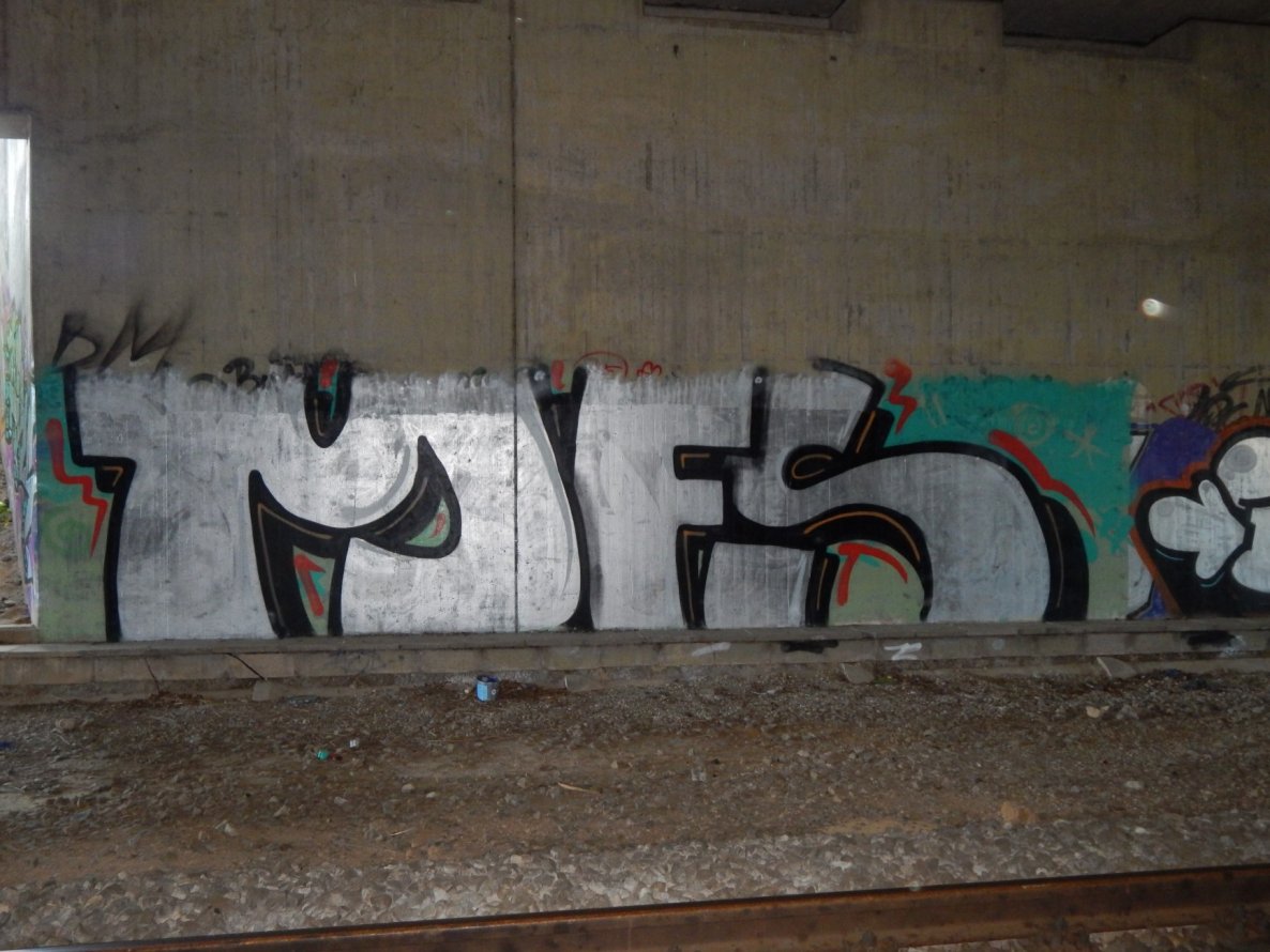 Graffiti Wall - Photo by HavanaClub - mf, mfs, mainz