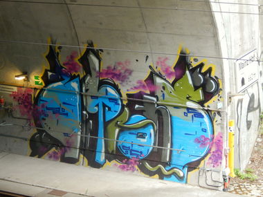 Graffiti Wall - Photo by HavanaClub - zitro, mainz