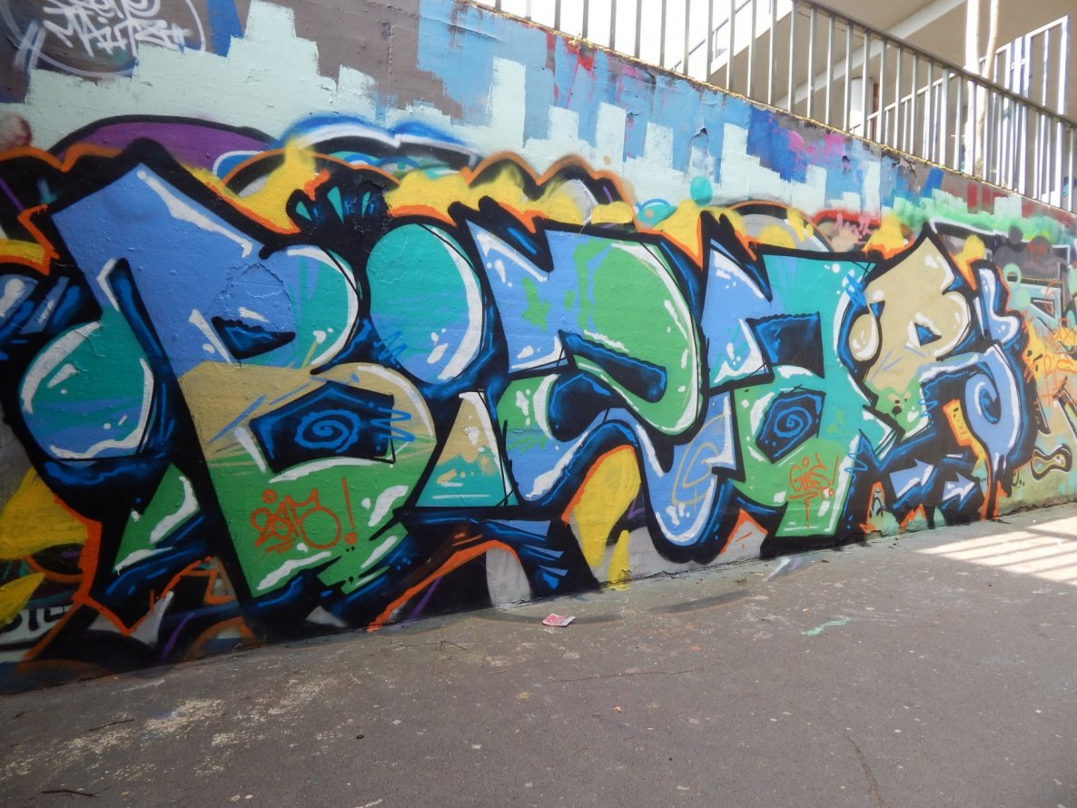 Graffiti Wall - Photo by HavanaClub - bizar, mainz, gbs