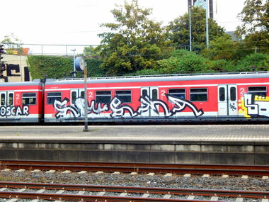 Graffiti Train - Photo by HavanaClub - karma, soft, oscar