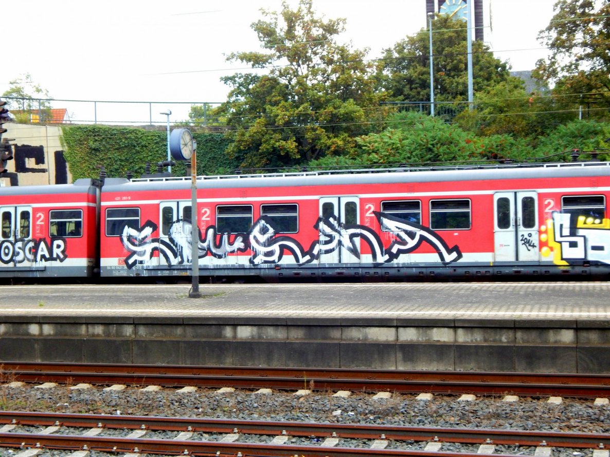 Graffiti Train - Photo by HavanaClub - karma, soft, oscar