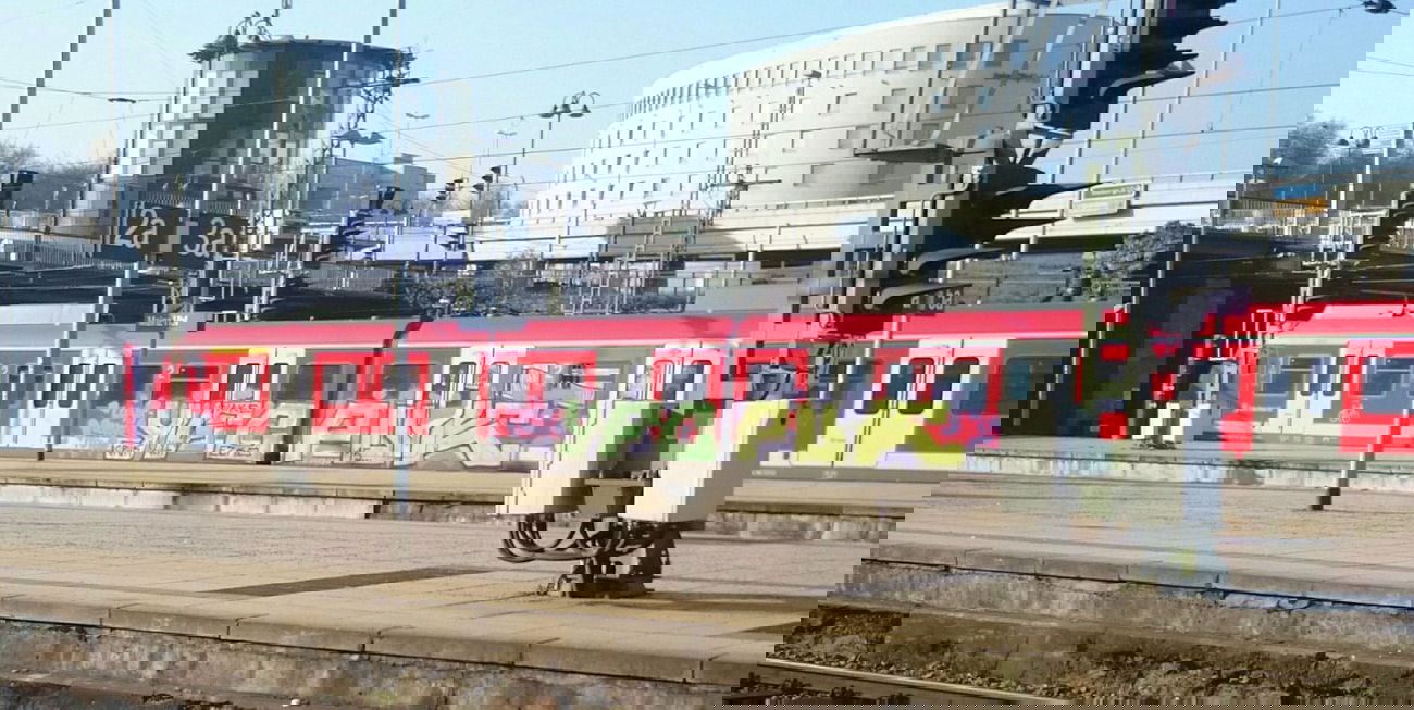 Graffiti Train - Photo by HavanaClub - yf, cpuk, mainz (2015)