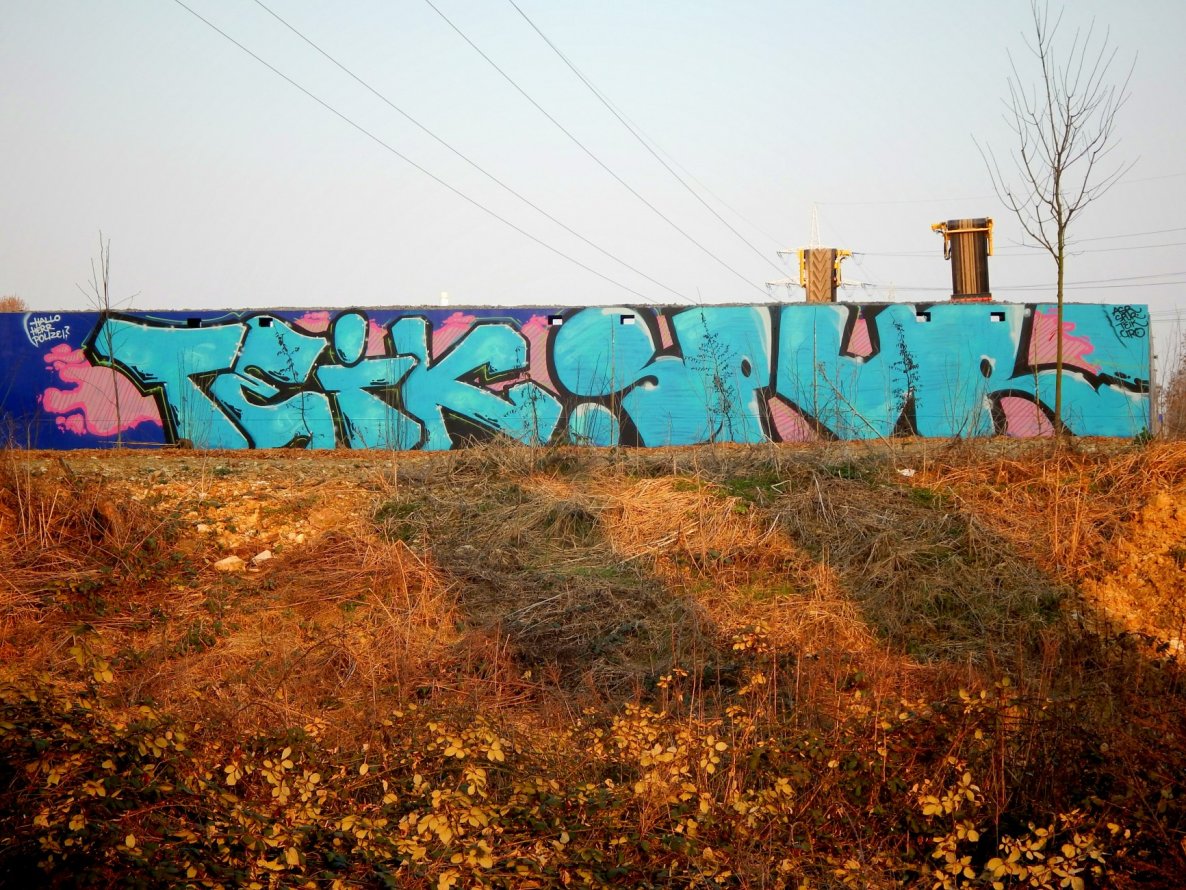 Graffiti Wall - Photo by HavanaClub - teik, spur, asr