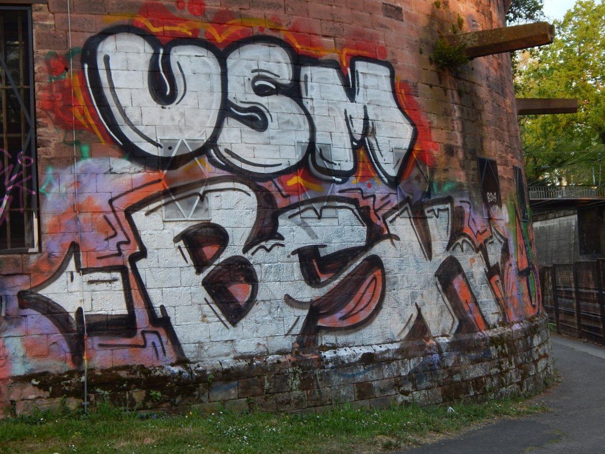 Graffiti Wall - Photo by HavanaClub - bsk, usm, mainz