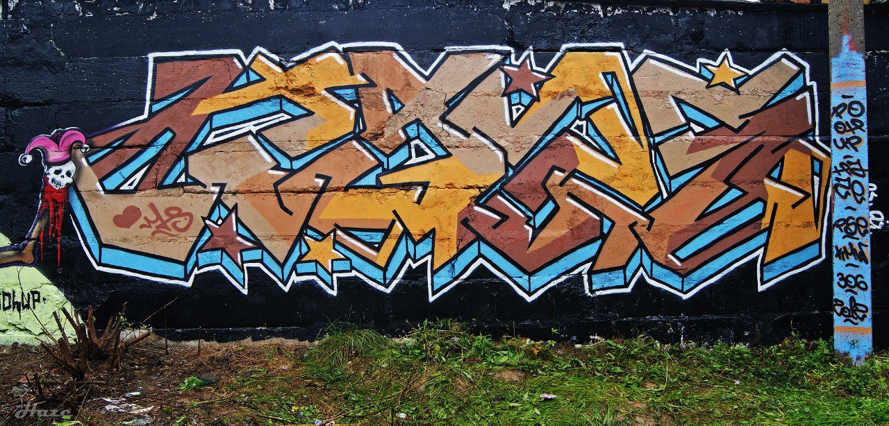 Graffiti Wall - Photo by HazeOne - Haze (2012)
