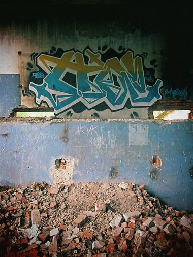Graffiti Bombing - Photo by HazeOne - Haze (2013)