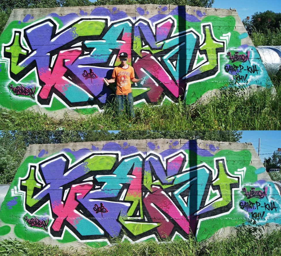 Graffiti Bombing - Photo by HazeOne - Haze (2013)