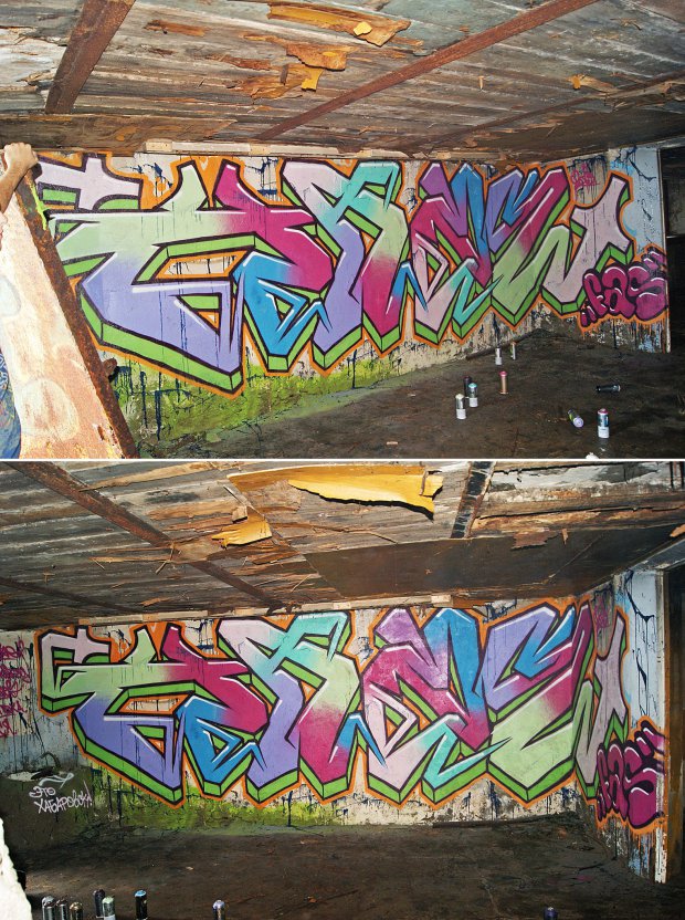 Graffiti Wall - Photo by HazeOne - Haze (2013)