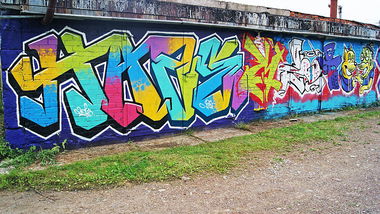 Graffiti Wall - Photo by HazeOne - Haze (2013)