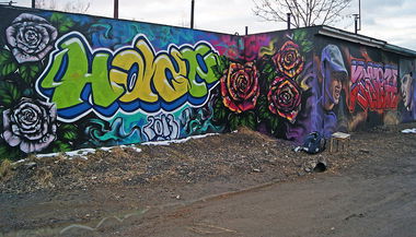 Graffiti Wall - Photo by HazeOne - Haze, Kate. (2013)