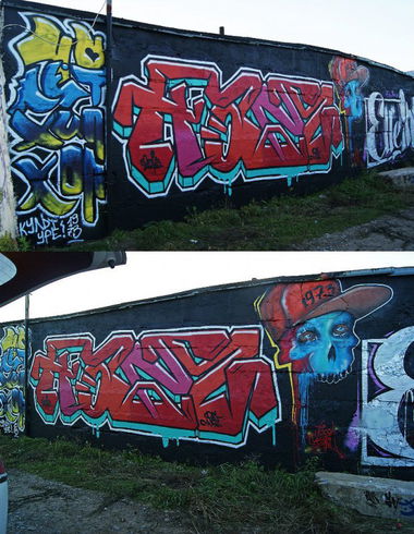 Graffiti Wall - Photo by HazeOne - Haze, Poohup. (2013)