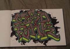 Graffiti Sketch in Berlin - Photo by Heisenboss - Mad, Funk, Battle (2014)