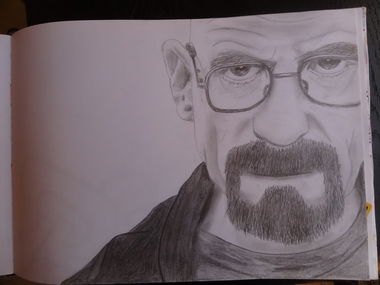 Graffiti Sketch - Photo by Heisenboss - Heisenberg, Breaking, Bad (2014)