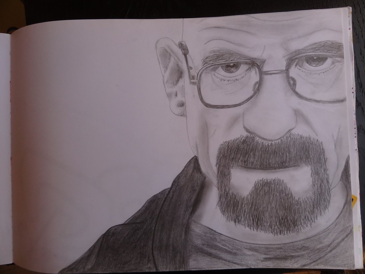 Graffiti Sketch - Photo by Heisenboss - Heisenberg, Breaking, Bad (2014)