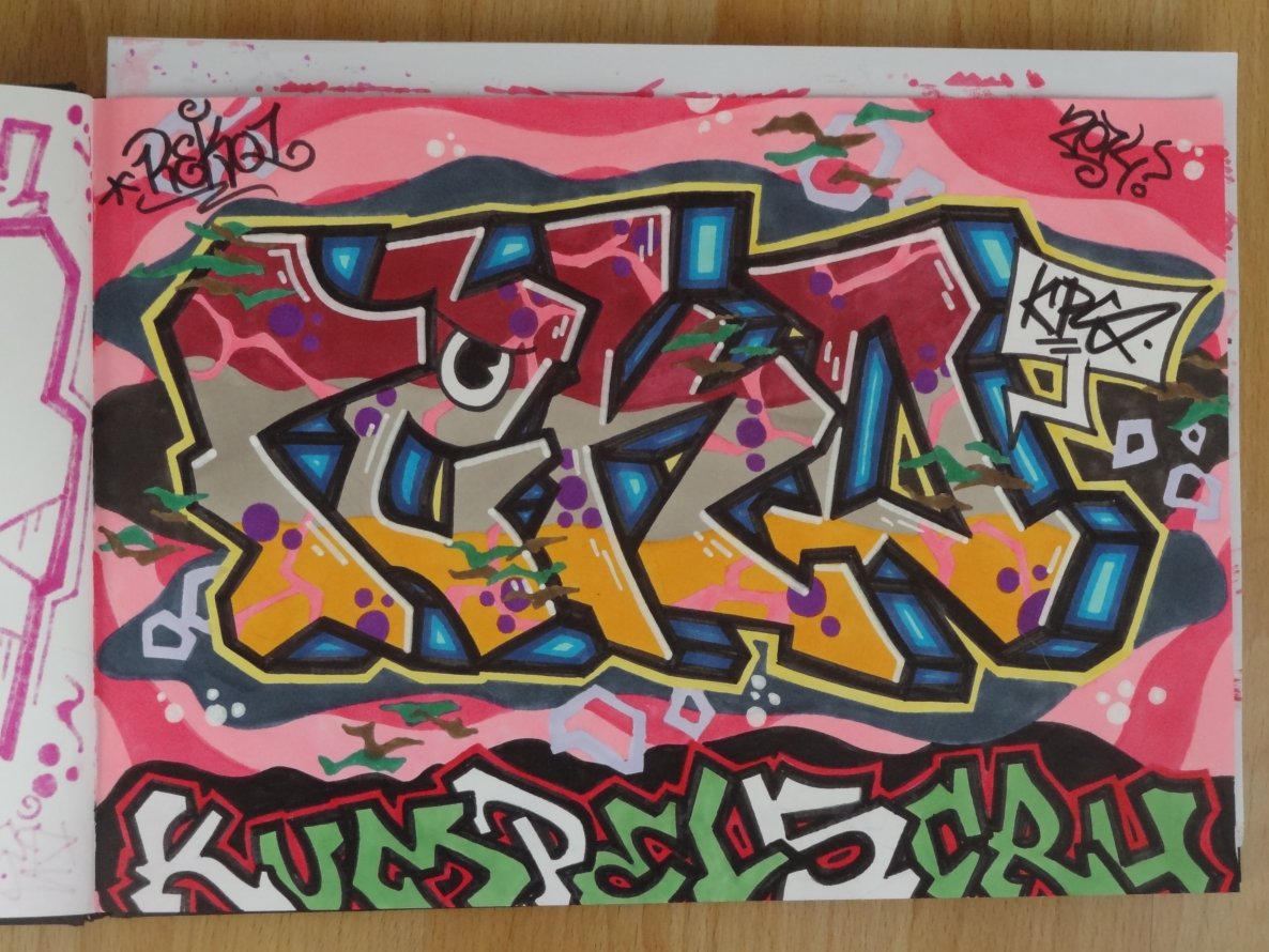 Graffiti Sketch - Photo by Heisenboss - Reko, KPS