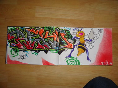 Graffiti Sketch - Photo by Heisenboss - reko, kps