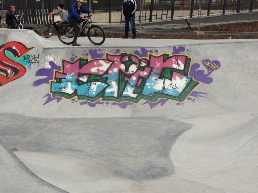 Graffiti Wall in Frankfurt - Photo by Heit - Epic, Epik, Hits (2013)