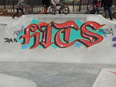 Graffiti Wall in Frankfurt - Photo by Heit - Hits, Brutal, Epic (2013)