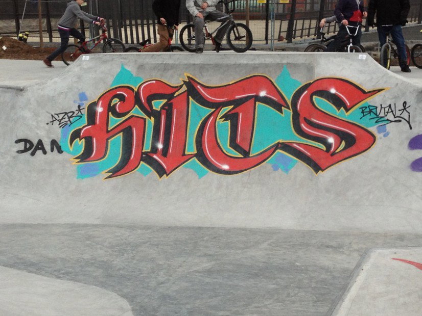 Graffiti Wall in Frankfurt - Photo by Heit - Hits, Brutal, Epic (2013)