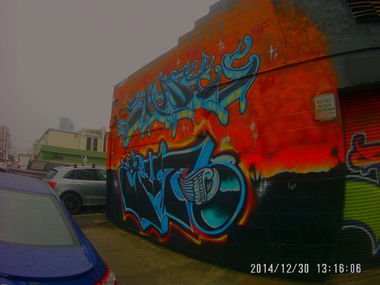 Graffiti Wall in Oahu County - Photo by Held - Honolulu, Hawaii