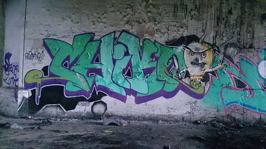 Graffiti Wall in Eisleben - Photo by Held - Chiko27, GStarz, Wall