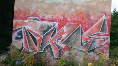 Graffiti Wall in Eisleben - Photo by Held - Taser, H4C, Lutherstadt
