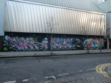 Graffiti Wall in London - Photo by Held