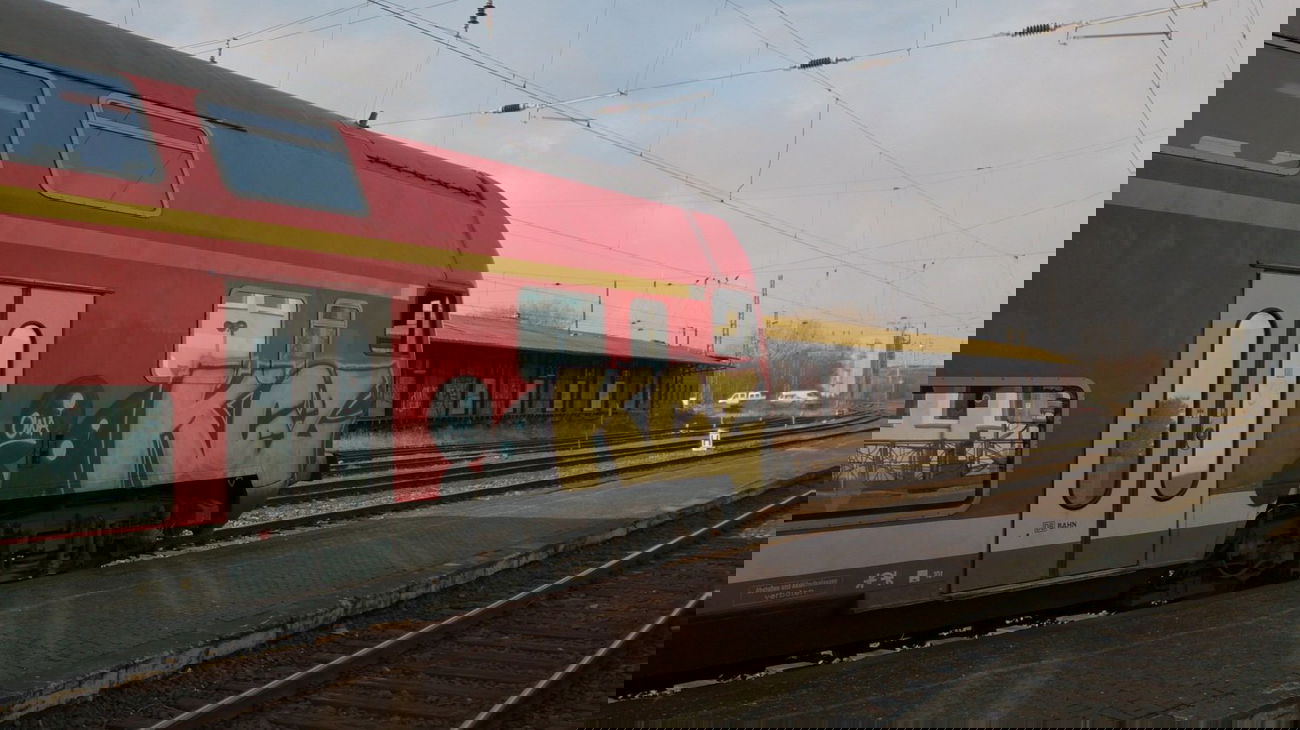 Graffiti Train in Eisleben - Photo by Held - KGZ, Lutherstadt, Eisleben