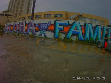 Graffiti Wall in Oahu County - Photo by Held - Honolulu, Hawaii