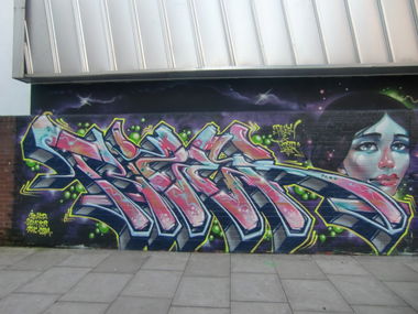 Graffiti Wall in London - Photo by Held - London, United, Kingdom