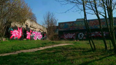 Graffiti Wall in Halle - Photo by Held - Paras, Time, Halle/Saale