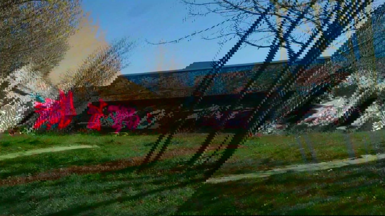 Graffiti Wall in Halle - Photo by Held - Paras, Time, Halle/Saale