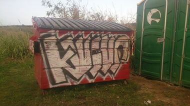 Graffiti Bombing in Oahu County - Photo by Held - Hawaii, Urlaub