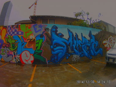 Graffiti Wall in Oahu County - Photo by Held - Honolulu, Hawaii