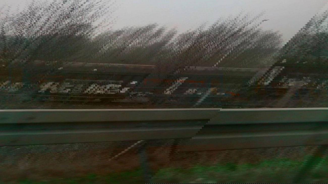 Graffiti Train in Landkreis Märkisch-Oderland - Photo by Held