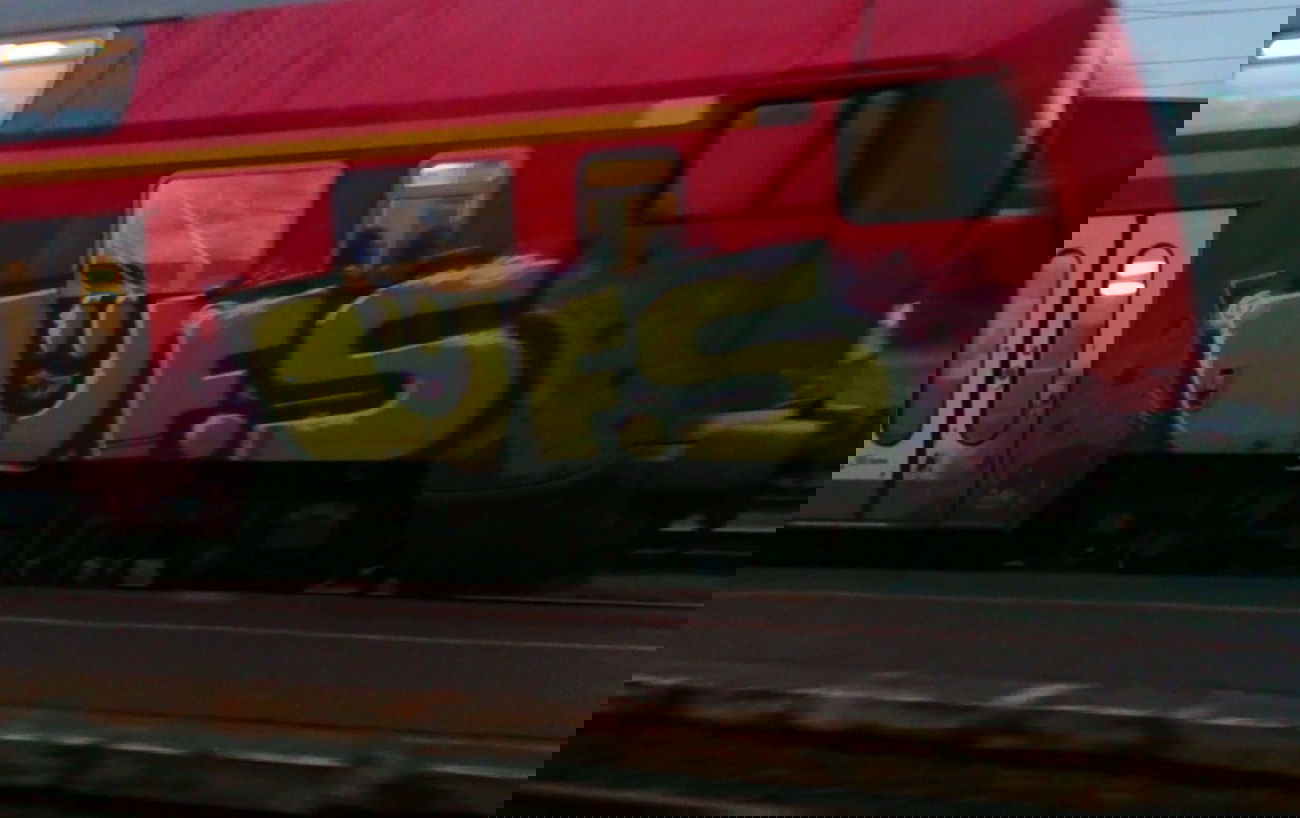 Graffiti Train in Eisleben - Photo by Held - Üfs, Lutherstadt, Eisleben
