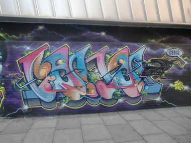 Graffiti Wall in London - Photo by Held