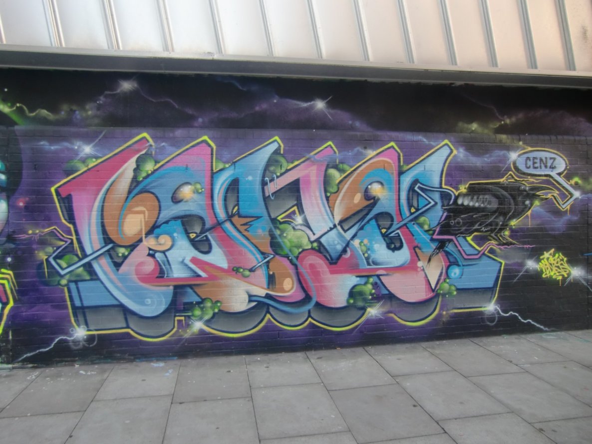 Graffiti Wall in London - Photo by Held