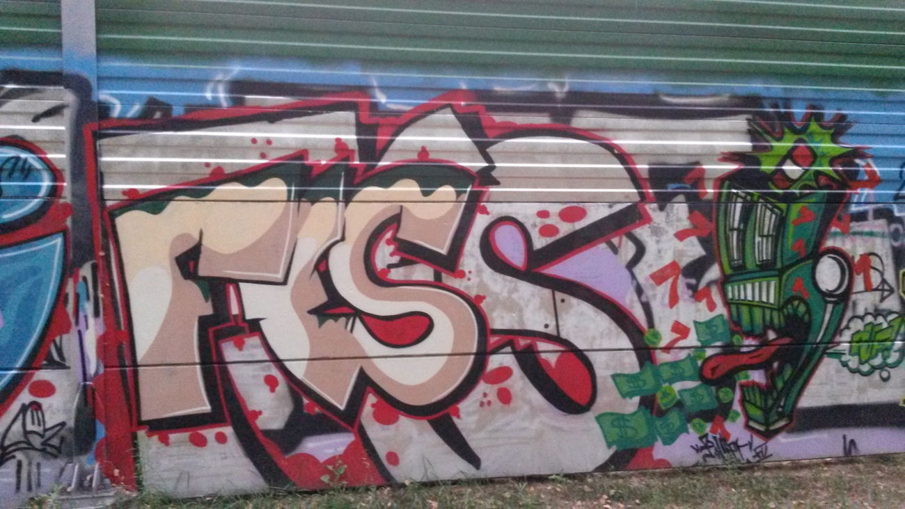 Graffiti Wall - Photo by HellB