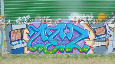 Graffiti Wall - Photo by HellB (2015)