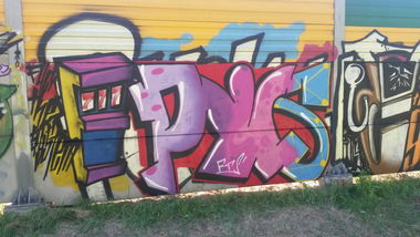 Graffiti Wall - Photo by HellB