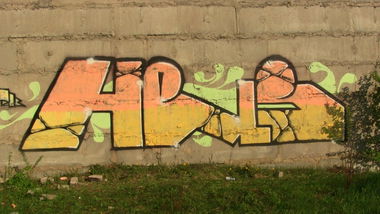 Graffiti Wall in Zhitomir - Photo by Hells - Hels