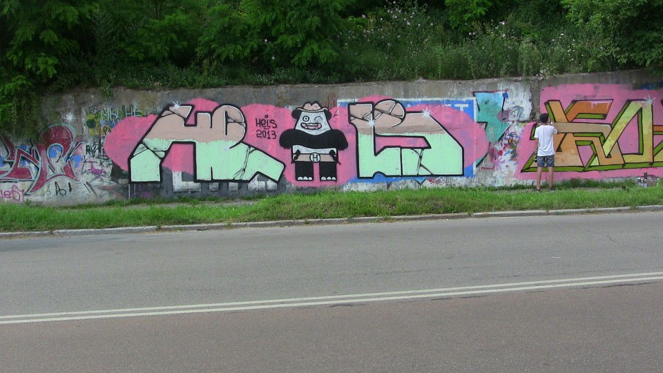 Graffiti Wall in Ukraine - Photo by Hells - Hels (2013)